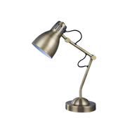 Nord Table Lamp Antique Brass Metal