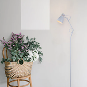 Nord Floor Lamp White Metal