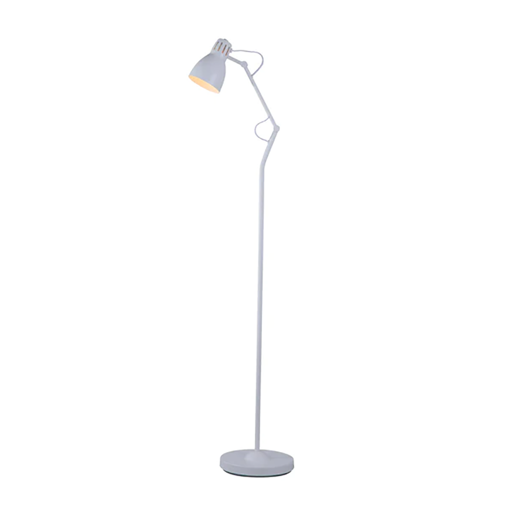 Nord Floor Lamp White Metal