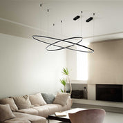Oracle Slim Sp Round LED Pendant W1500mm Aluminum 3000K