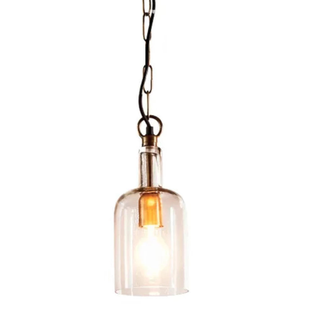Hamburg Pendant Light Antique Brass