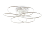 Karol Pl Flush Mount Light W760mm White Metal 4000K