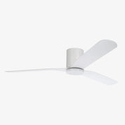 ILUKA Hugger DC Ceiling Fan 52" Matt White - 20538201
