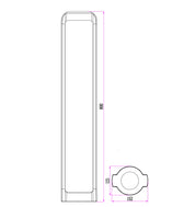 SEKER: LED Surface Mounted Bollard Lights IP65