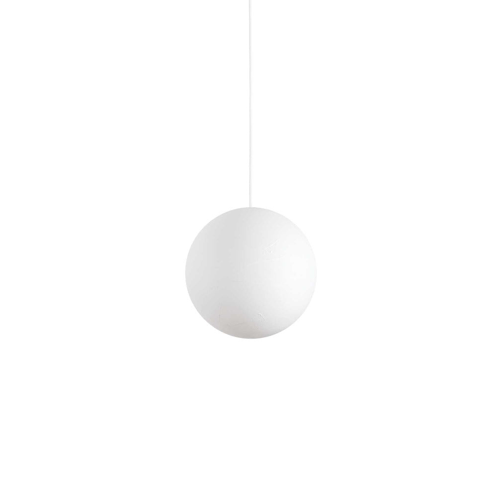 Carta Sp1 Pendant Light W400mm Matt White Polycarbonate