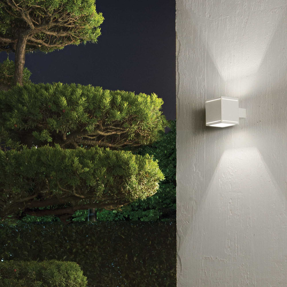 Snif Ap1 Square Exterior Wall Light Aluminum