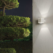 Snif Ap1 Square Exterior Wall Light Aluminum