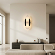 Yves Up & Down Wall Light Black