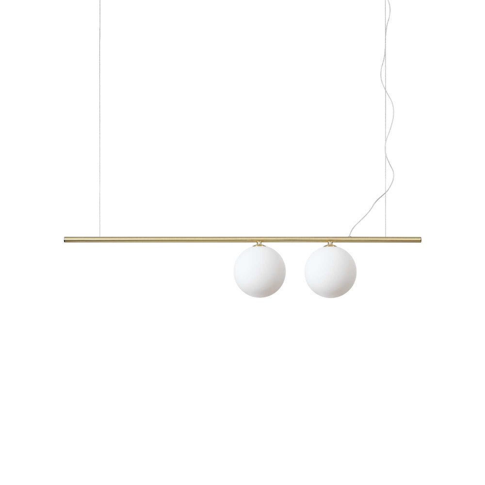 Perline Sp2 Pendant 2 Lights Metal