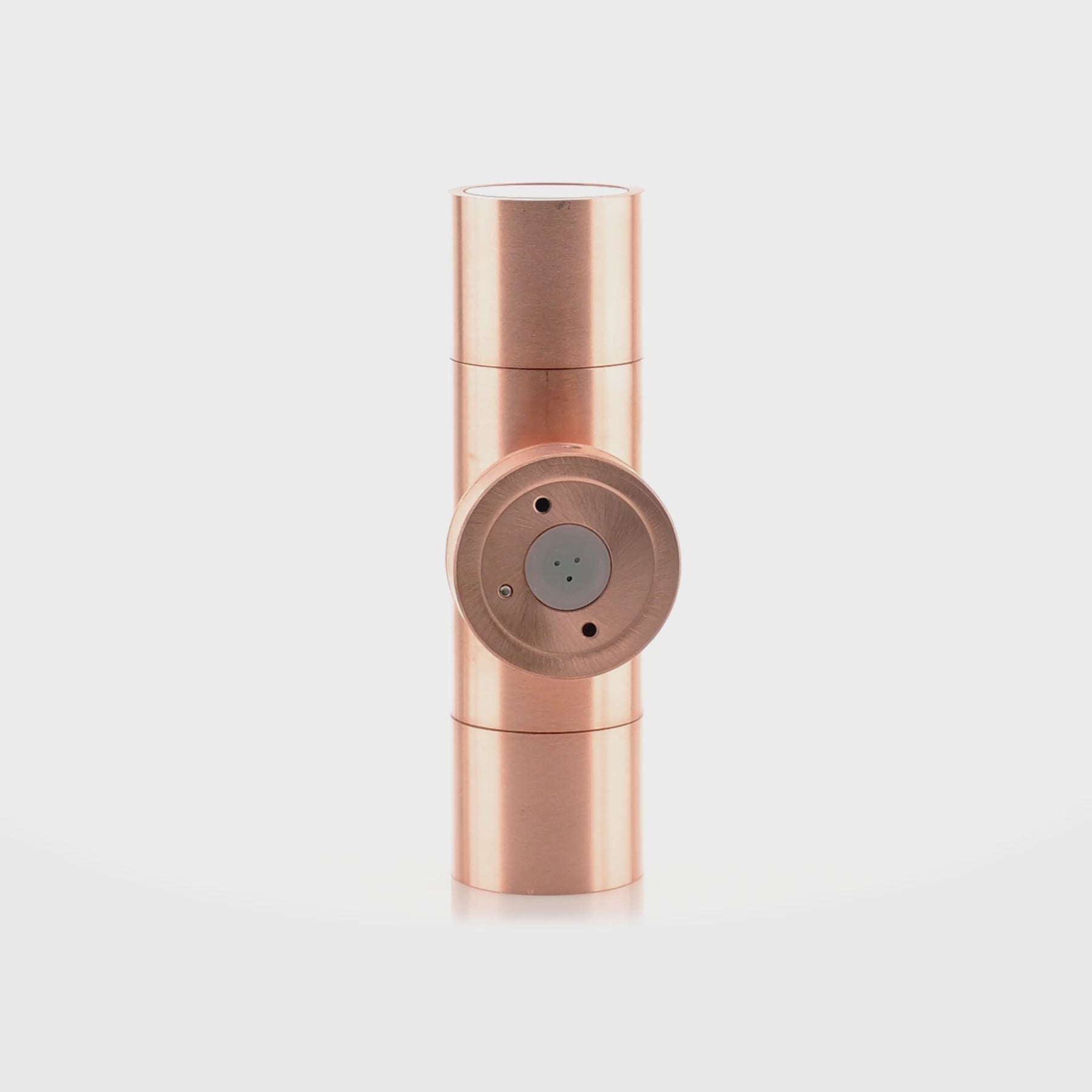 Havit Lighting Tivah Solid Copper TRI Colour Up & Down Wall Pillar Lights