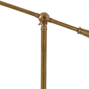 Verona Table Lamp Antique Brass Marble