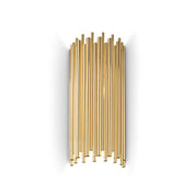 Pan Ap2 Wall Sconce 2 Lights Gold Metal