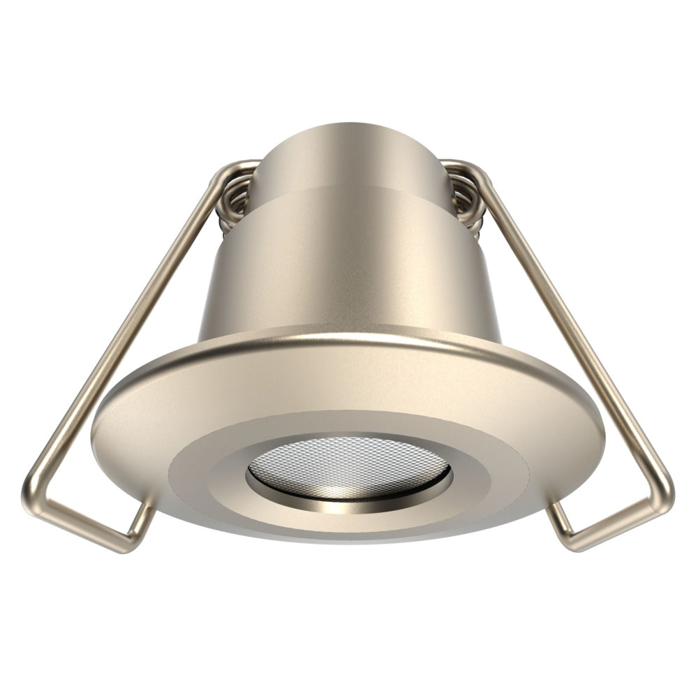 Star Spot Recessed LED Downlight 12V DC 3W Satin Nickel Aluminium 4000K