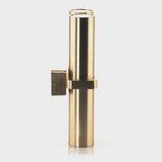Havit Lighting Luz Solid Brass TRI Colour Double Up & Down Wall Pillar Lights