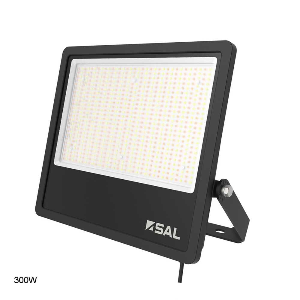 TRADESTAR Flood Light 300W Black Aluminium 3CCT