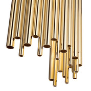 Pan Ap2 Wall Sconce 2 Lights Gold Metal
