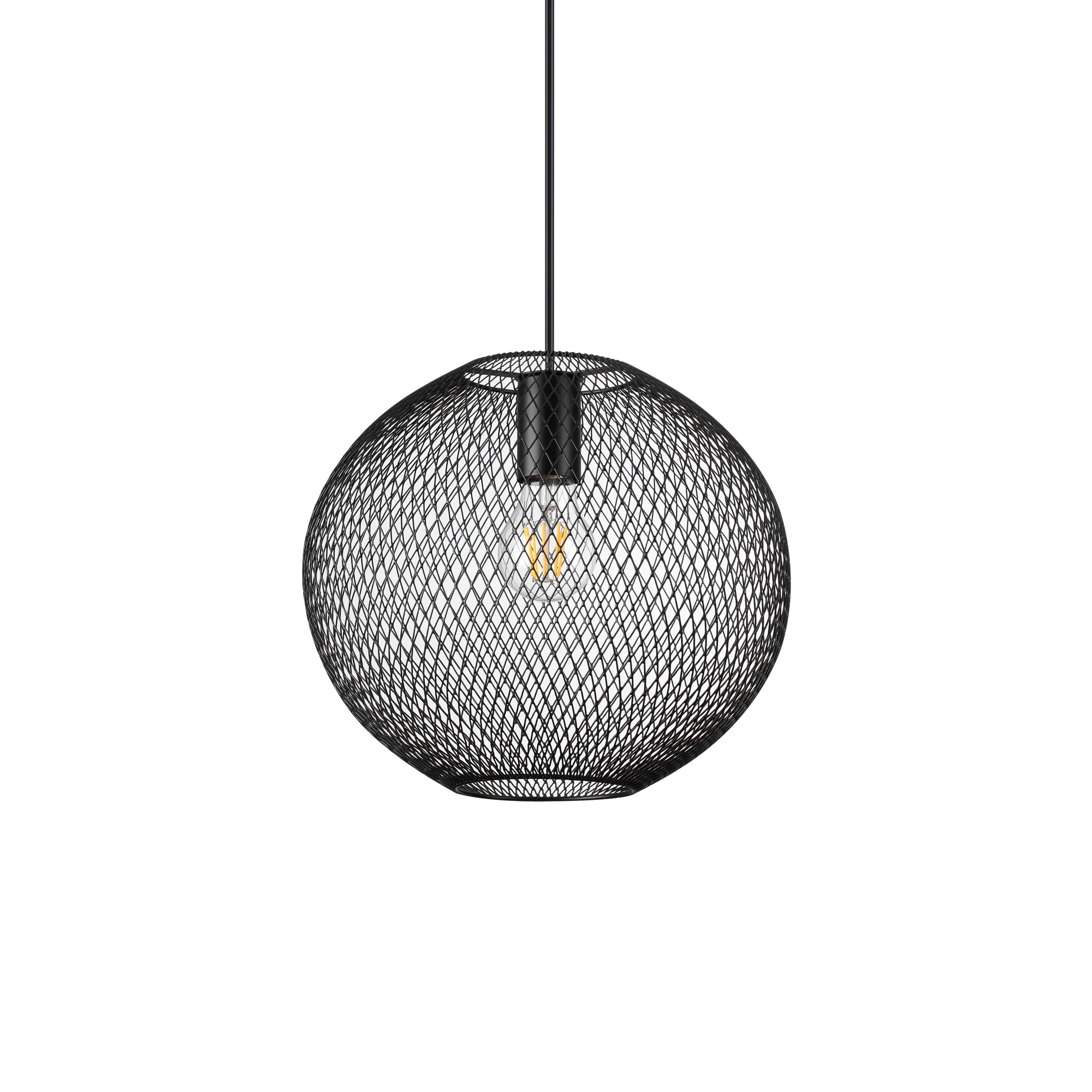 Net Medium Pendant Light Black