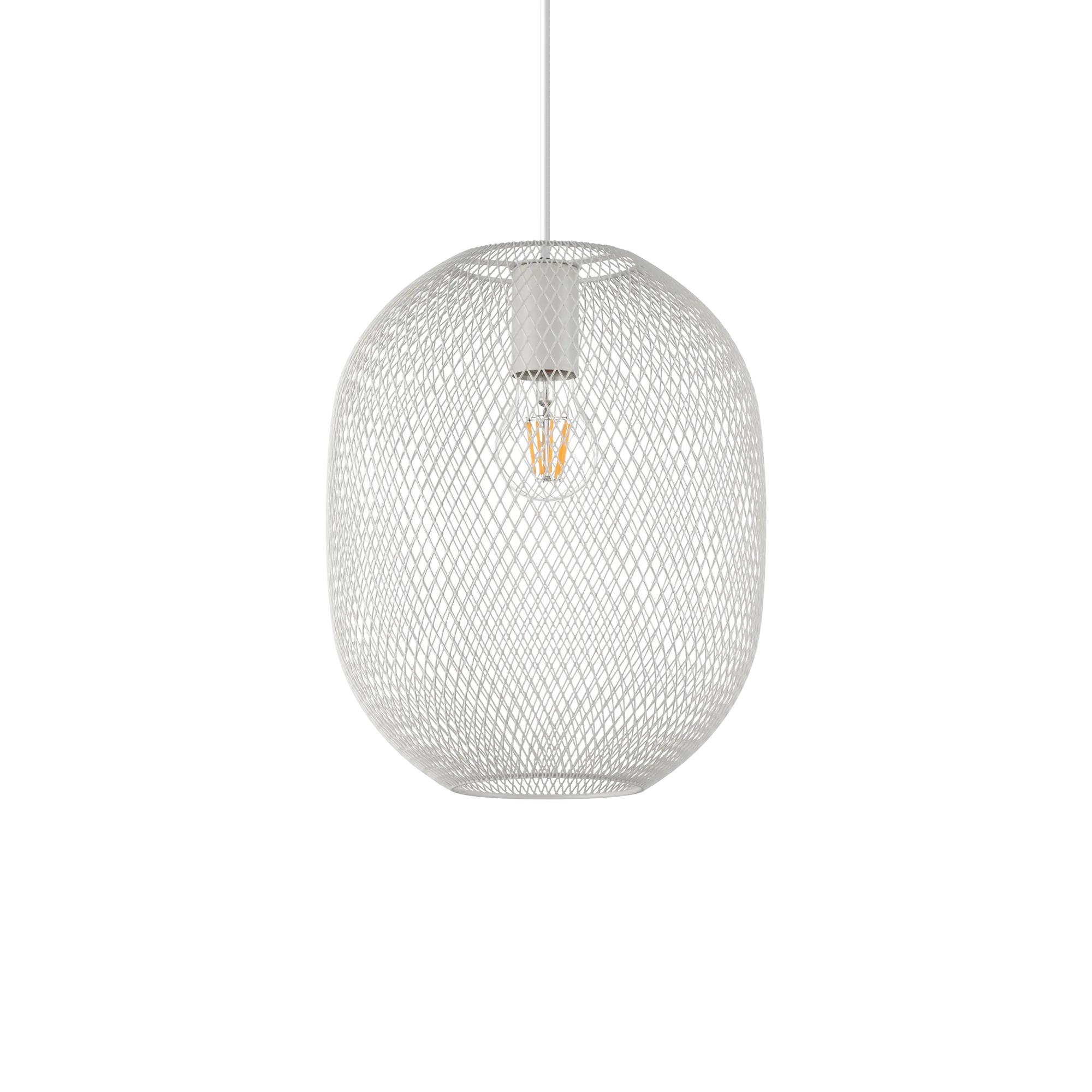 Net Small Pendant Light White