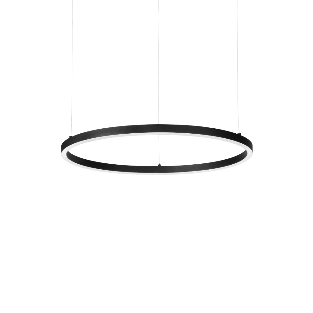 Oracle Slim LED Round Pendant Dali 28W 4000K Black