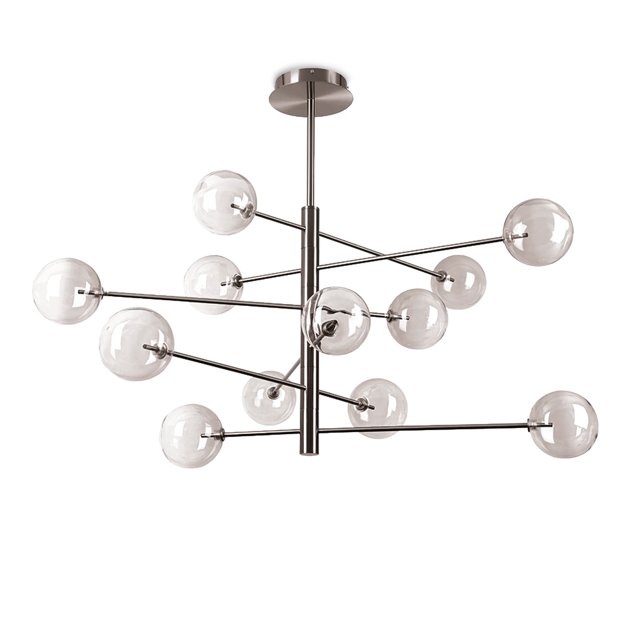 Equinoxe 12 Light LED Pendant 2W 3000K Chrome