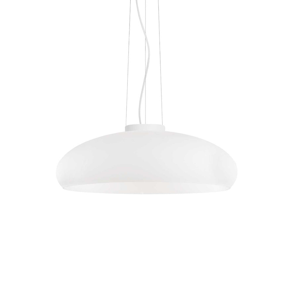 Aria Sp1 Pendant Light White Glass