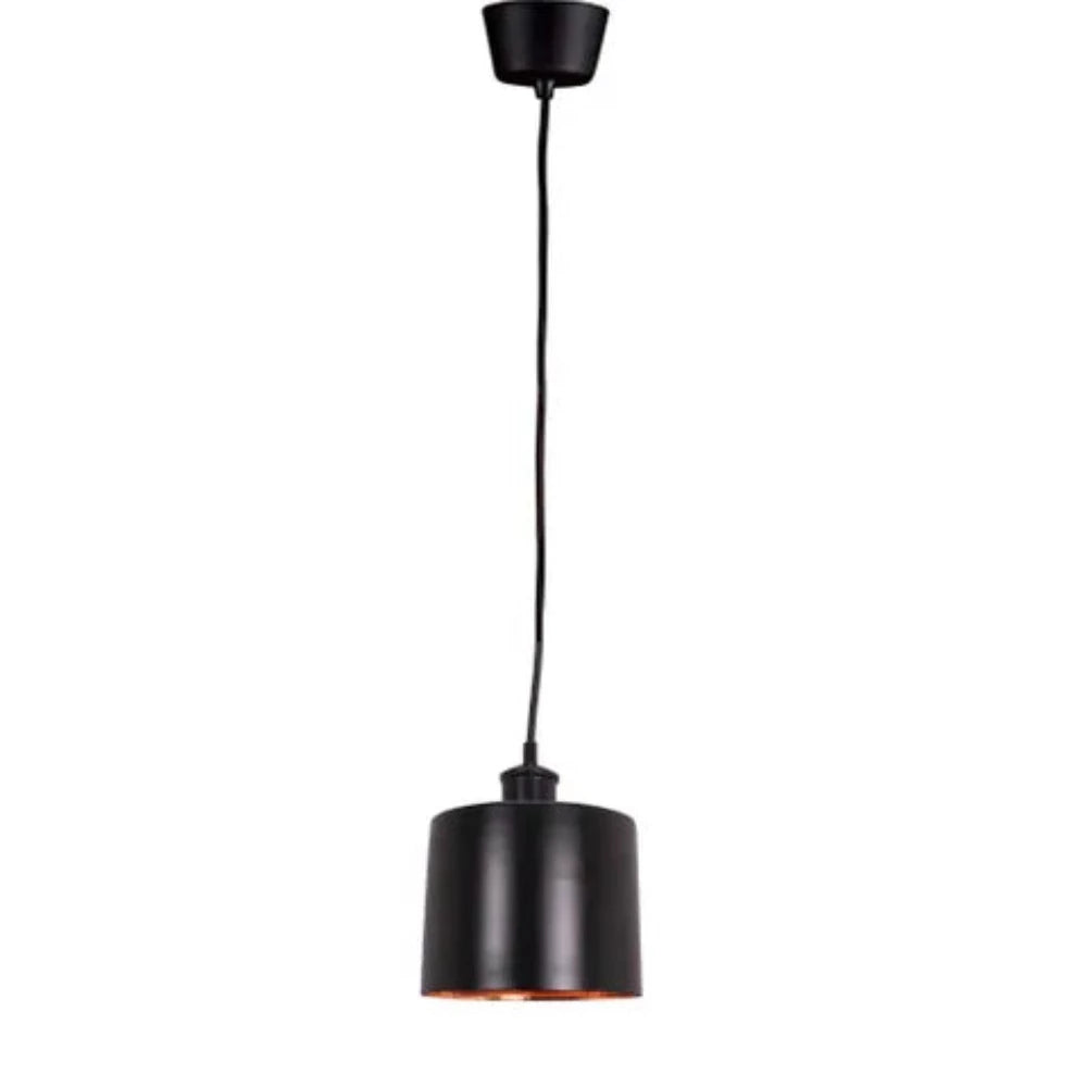 Portofino Pendant Light W155mm Black Brass