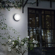 Urano Pl1 Big Outdoor Close To Ceiling Light White