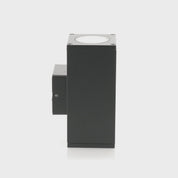 Havit Lighting Quadru Square Black TRI Colour Up & Down LED Wall Light