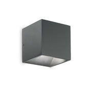 Rubik Ap Square Up & Down Wall Light Aluminum 3000K