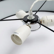 Mara Drum Pendant Light with Black Shade