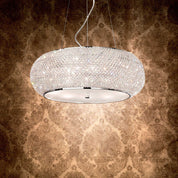 Pasha' Sp6 Pendant 6 Lights Crystal