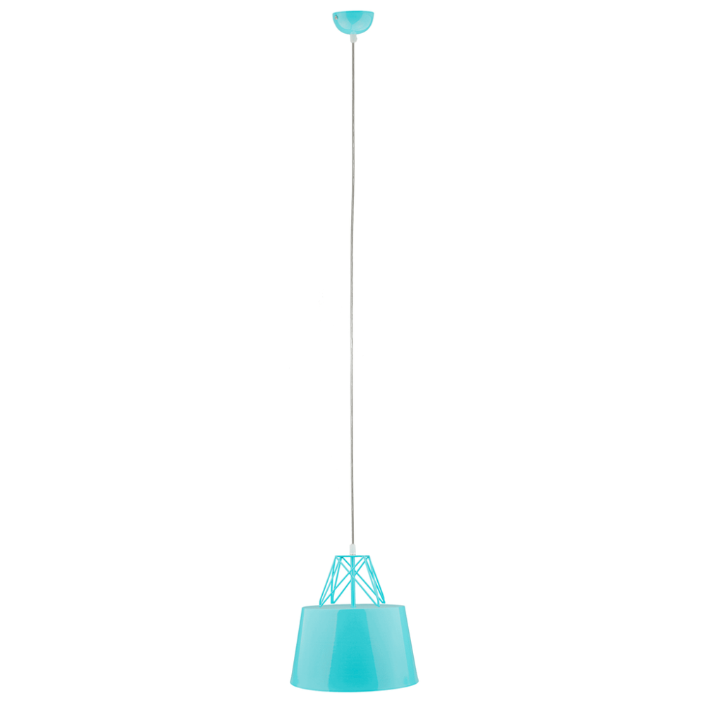 Kaelan 1 Light Metal Pendant Blue