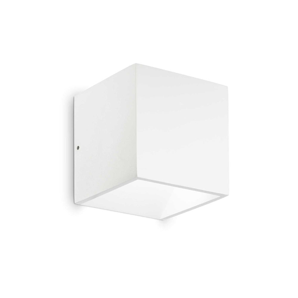Rubik Ap Square Up & Down Wall Light Aluminum 3000K