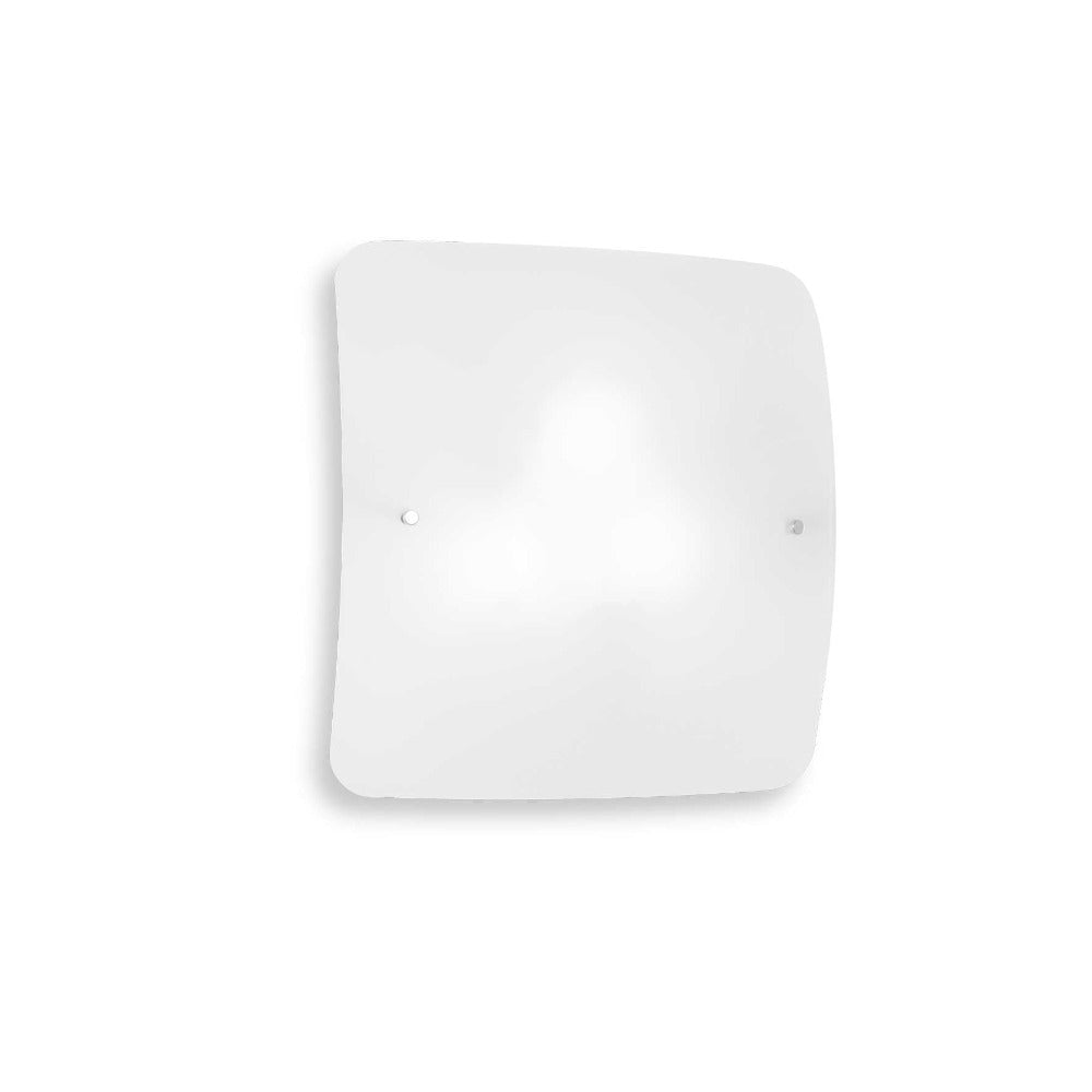 Celine Pl2 Wall Sconce 2 Lights White Glass