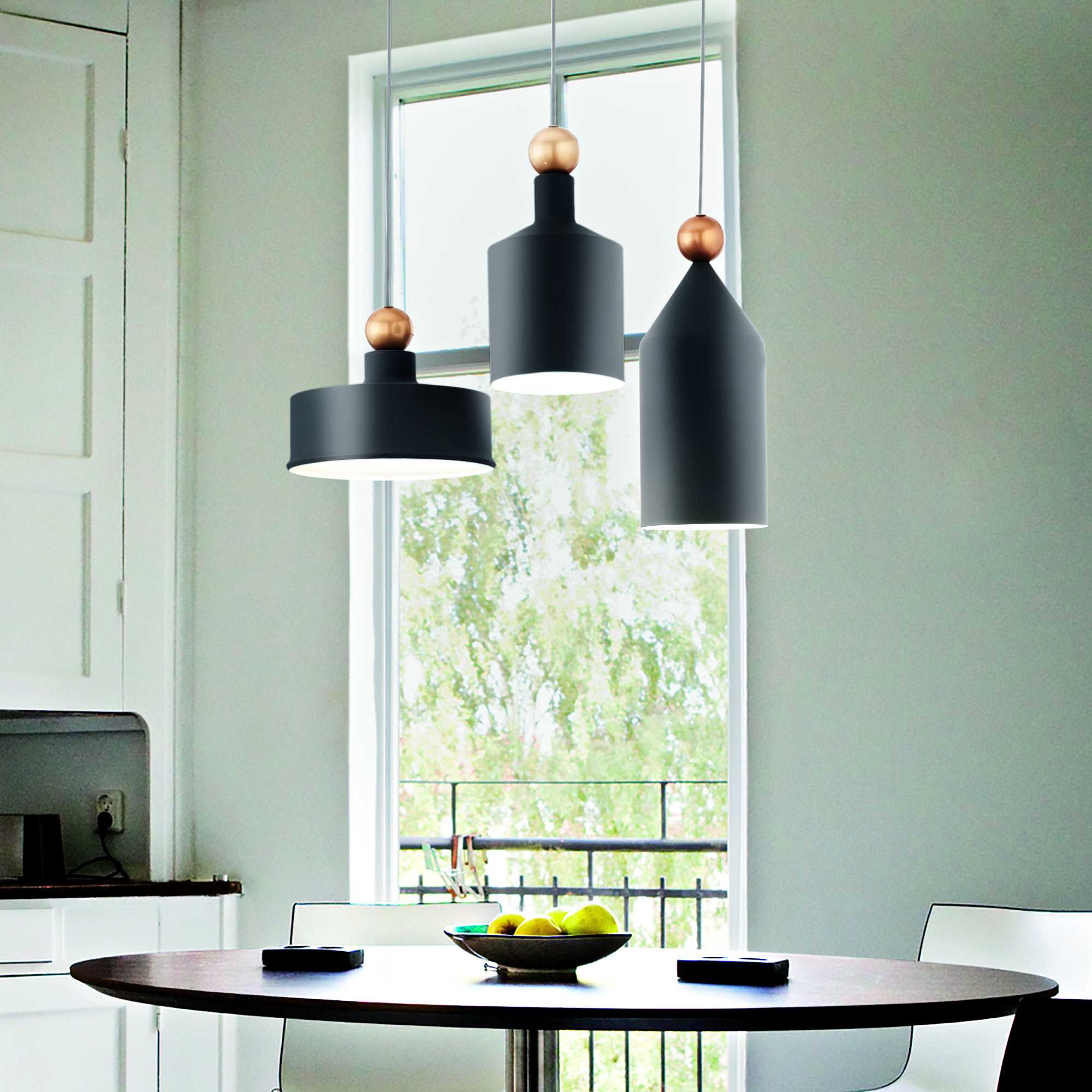 Triade-2 Sp1 Pendant Light H2210mm Grey Metal