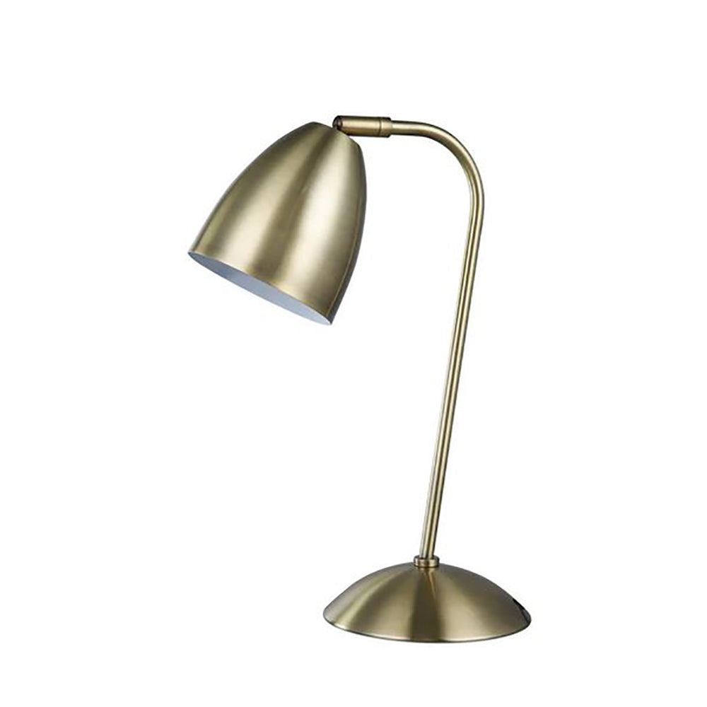 Astro Table Lamp Antique Brass Metal