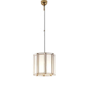 Deakin Pendant Light Brass Iron / Glass