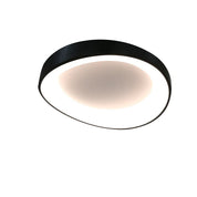 Hayley Small LED Flush Mount Light 24W Tri Colour Black