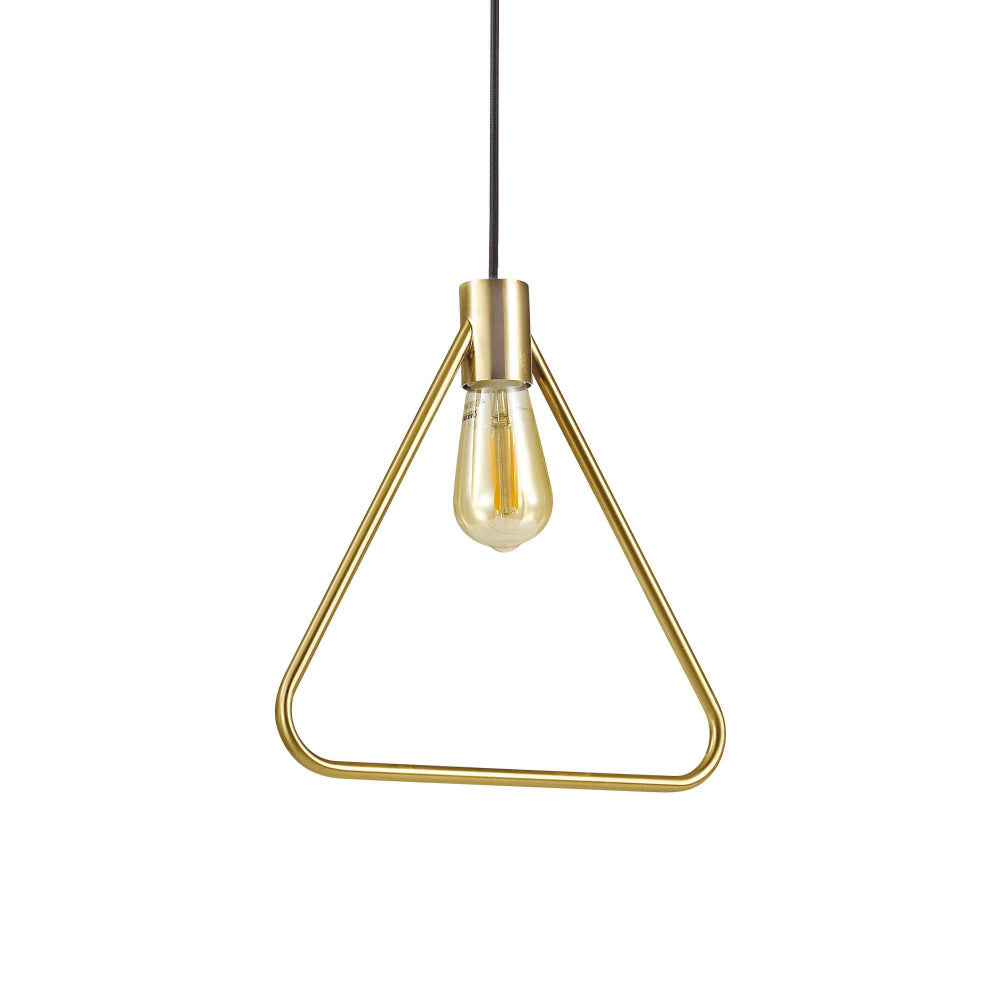 Triangle Abc Sp1 Pendant Light Brass