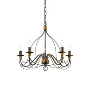 Corte Sp5 Chandelier 5 Lights Metal