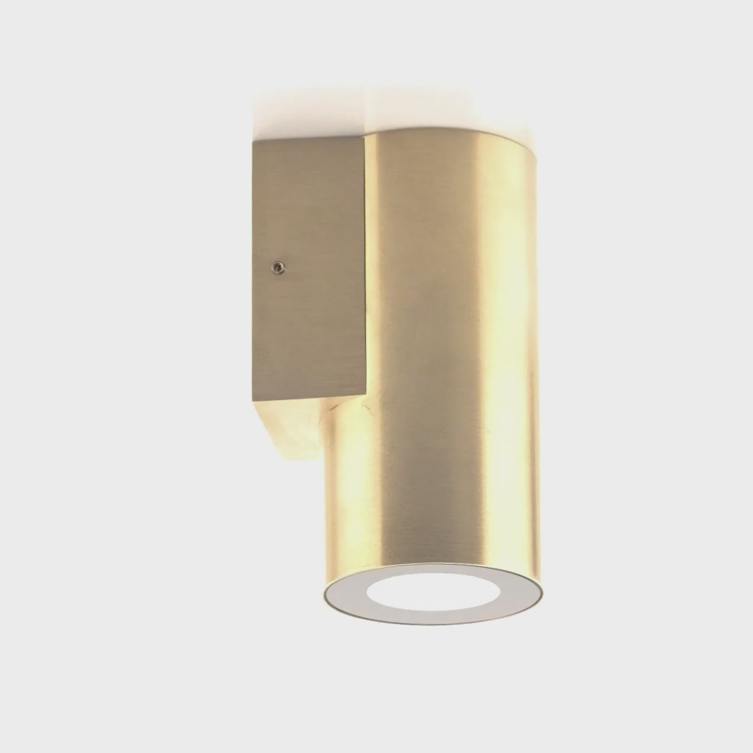 Havit Lighting Aries Solid Brass Fixed Down LED Wall Light