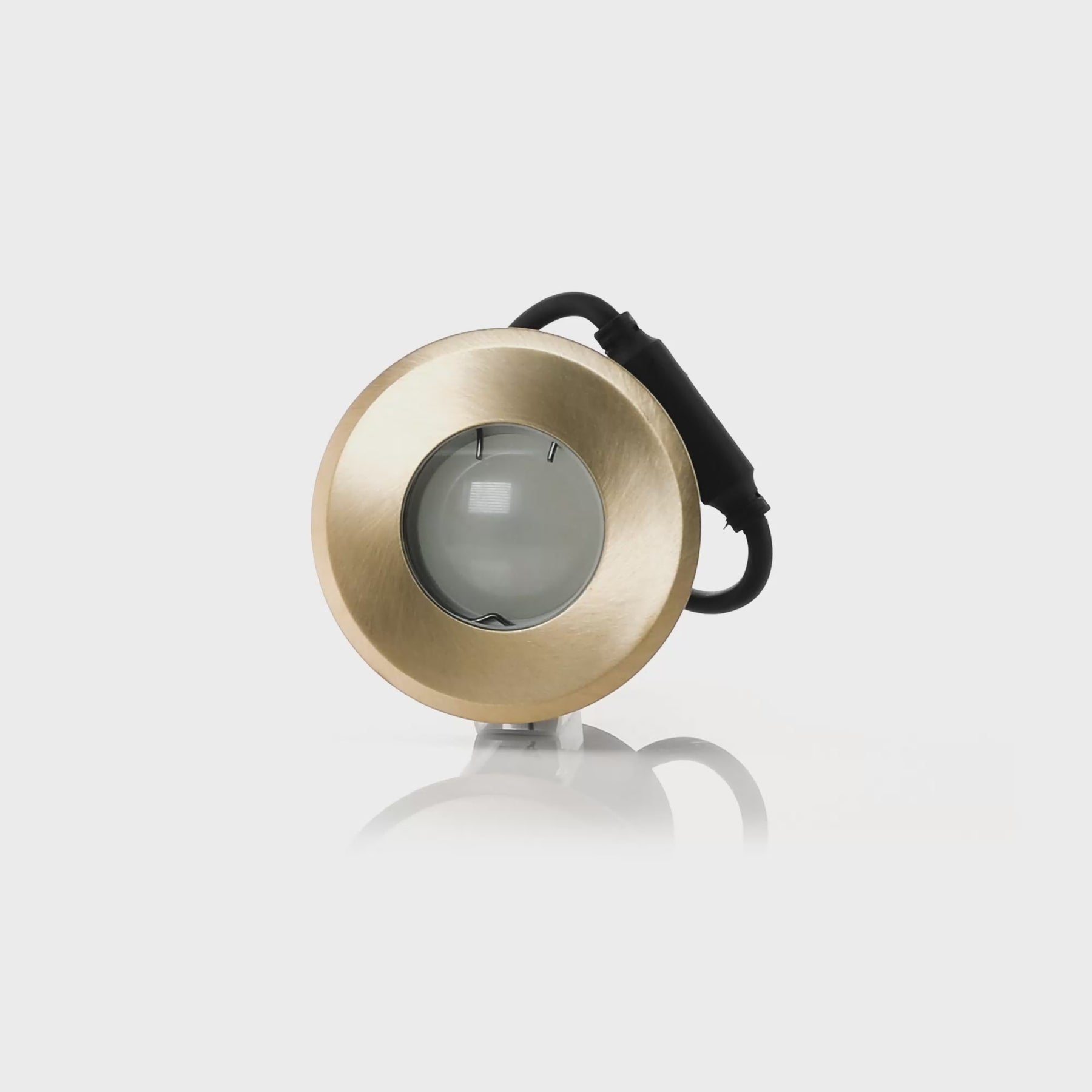 Havit Lighting Ollo Brass TRI Colour LED Wall or Inground Light