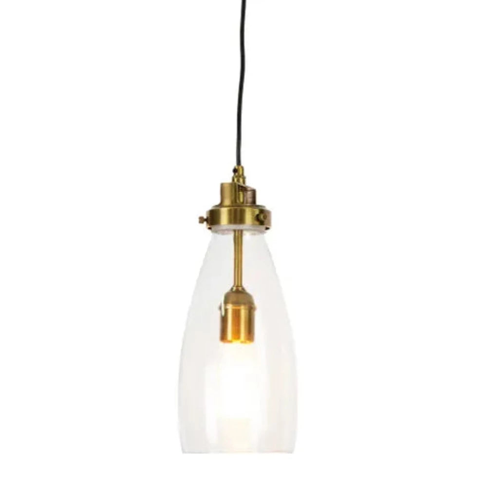Roma Pendant Light Antique Brass