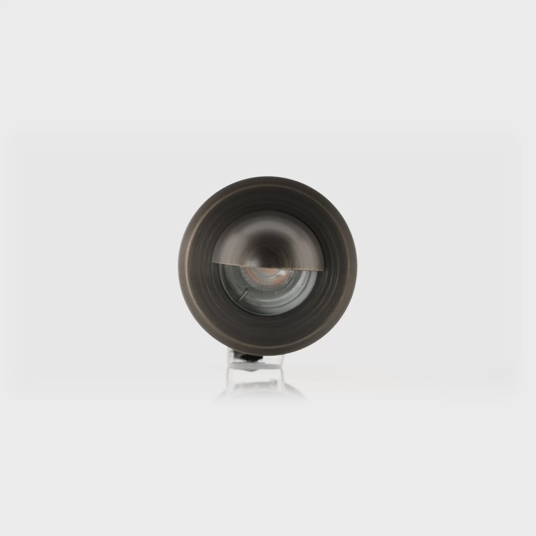 Havit Lighting Lokk Antique Brass LED Wall Light with Eyelid