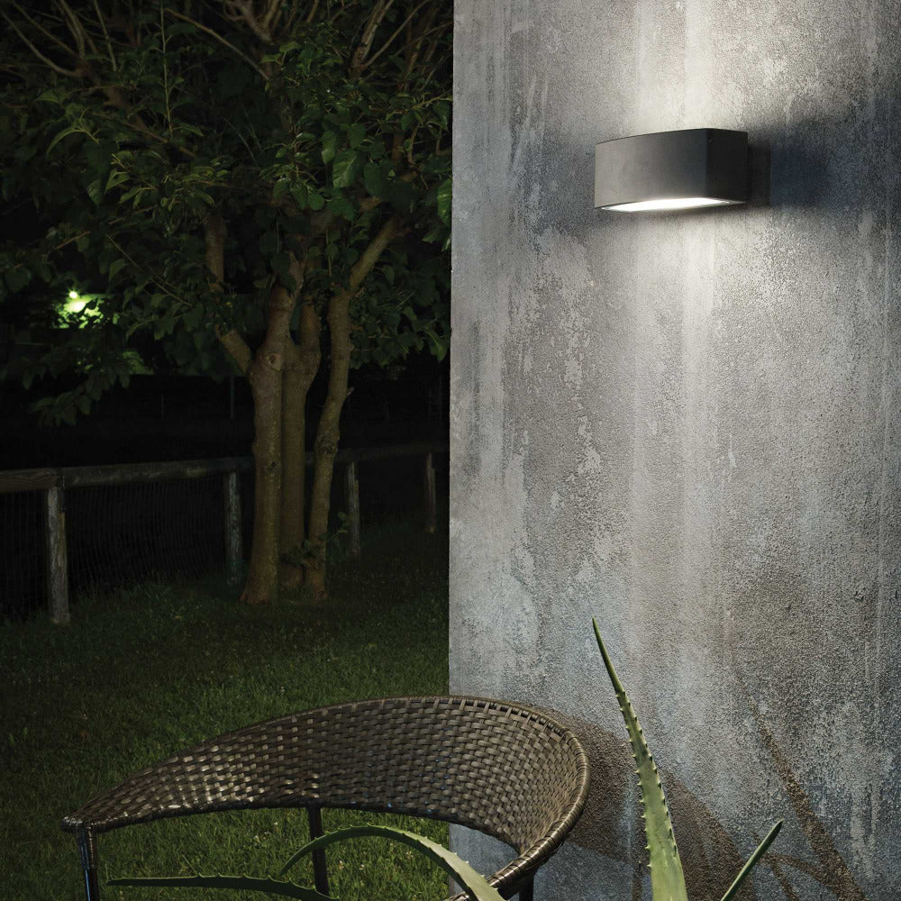 Andromeda Ap1 Exterior Wall Light Aluminum
