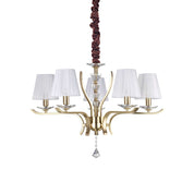 Pegaso Sp5 Chandelier 5 Lights Metal / Crystal
