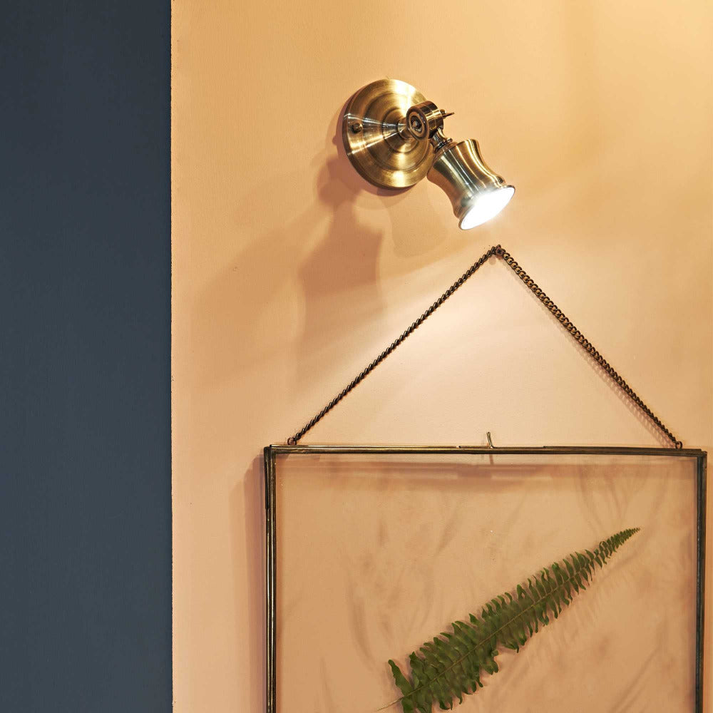 Barber Ap1 Wall Sconce Antique Brass