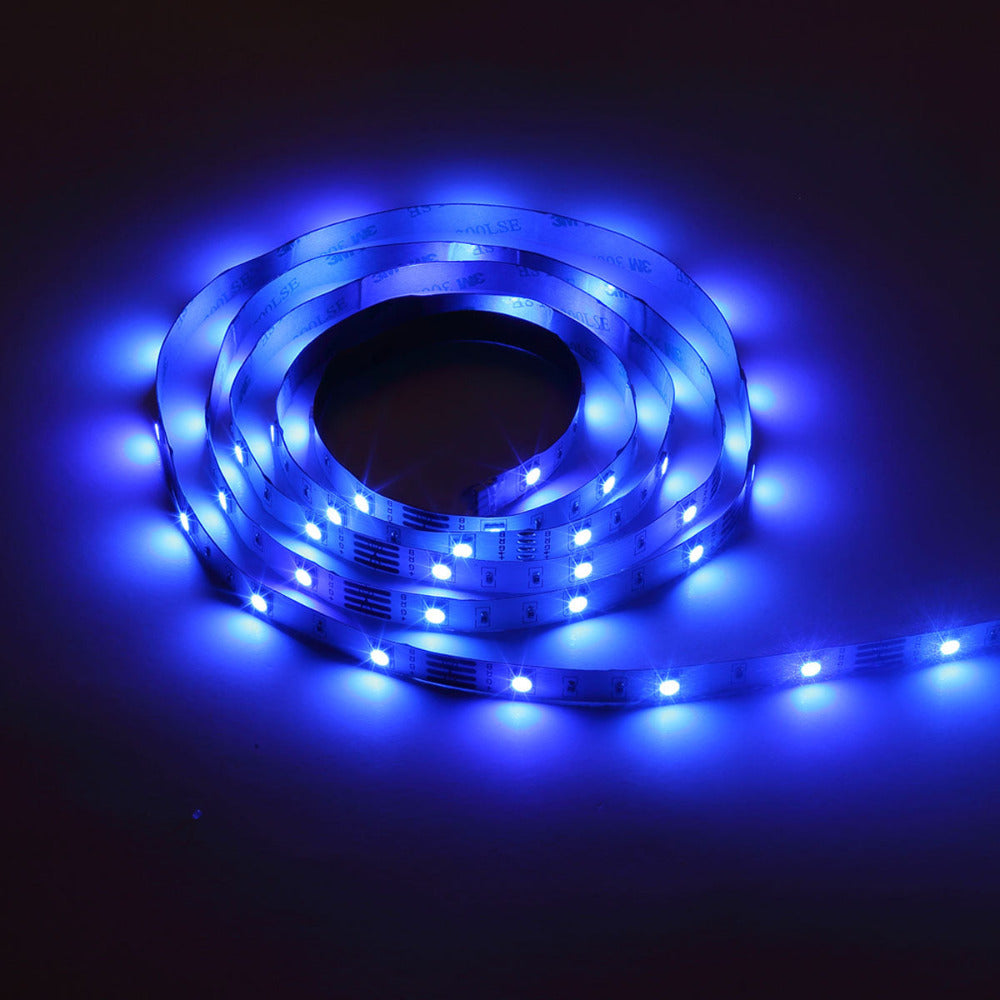 LED Strip Light 5M Kit IP65 White Plastic RGBW