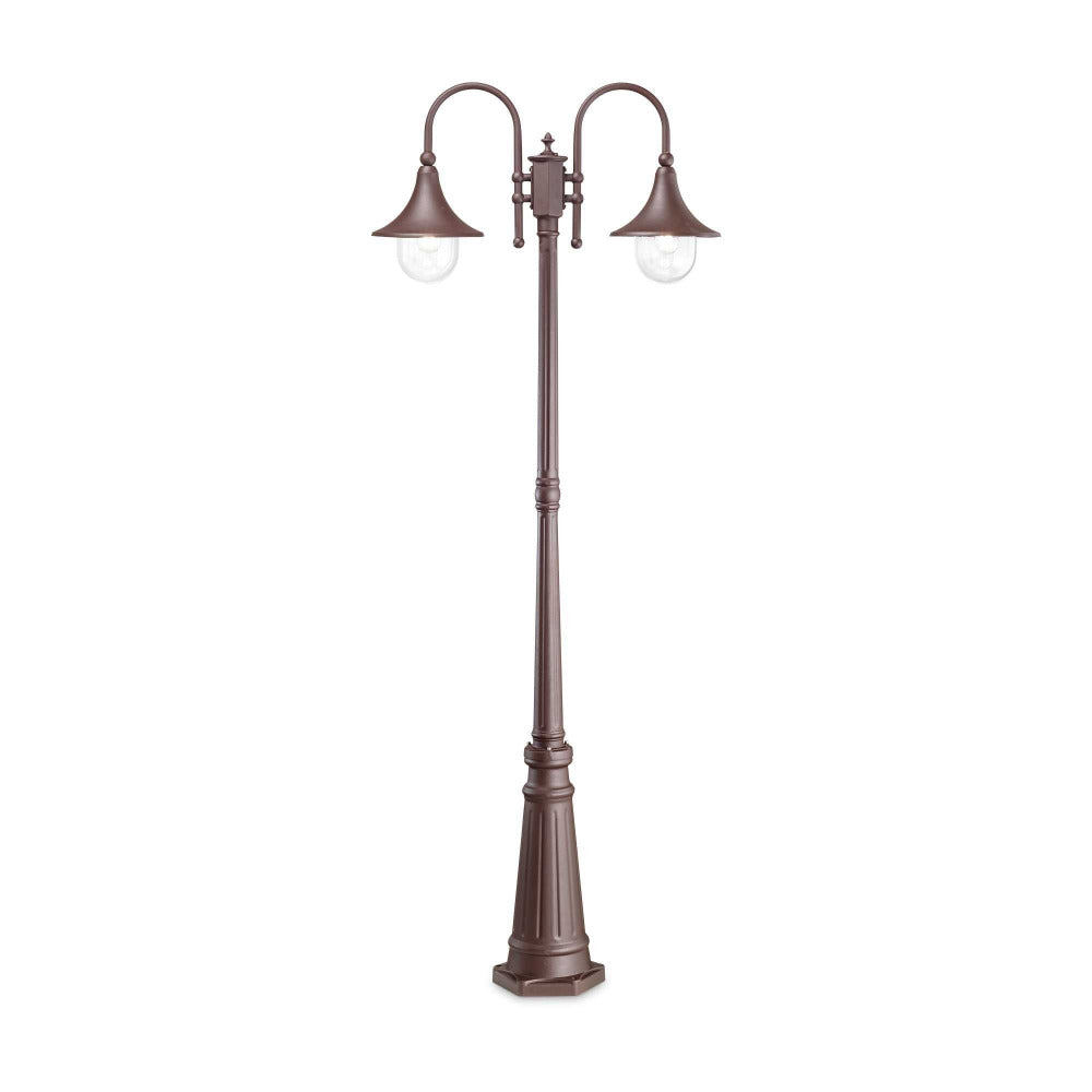 Cima Pt2 Post 2 Lights Aluminum
