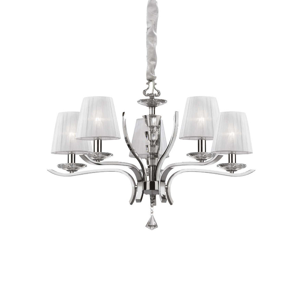Pegaso Sp5 Chandelier 5 Lights Metal / Crystal